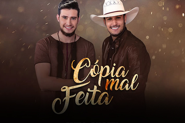 Bruno & Barretto divulgam o clipe de “Cópia Mal Feita”